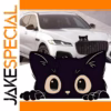 Cute Stealing Cat Car Sticker Vinyl Decal