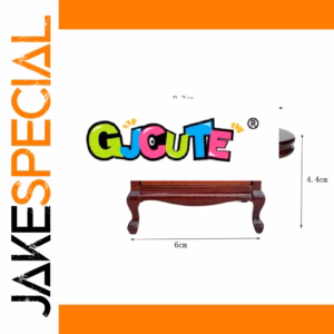 Elegant Miniature Dollhouse Coffee Table for Collectors