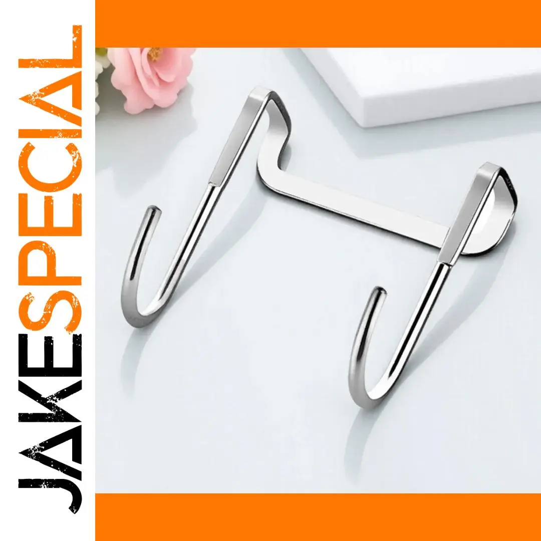Stainless Steel S-Shaped Door Hook 1 Stainless Steel S-Shaped Door Hook