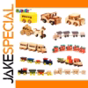 Wooden Miniature Train for Dollhouses