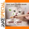 Natural Wooden Cat Chew Toy for Dental Health