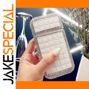 Elegant Women's Rhinestone Cigarette Case