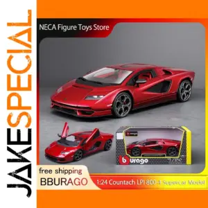 Red Lamborghini Countach LPI 800-4 Diecast Model