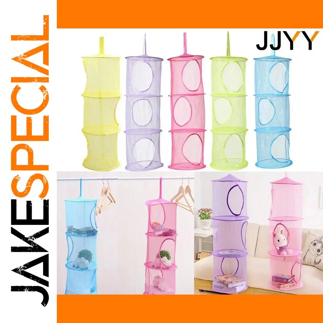 Colorful Mesh Hanging Storage Organizer for Home 1 Colorful Mesh Hanging Storage Organizer for Home