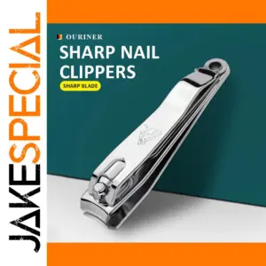 Stainless Steel Nail Clipper with Nail File