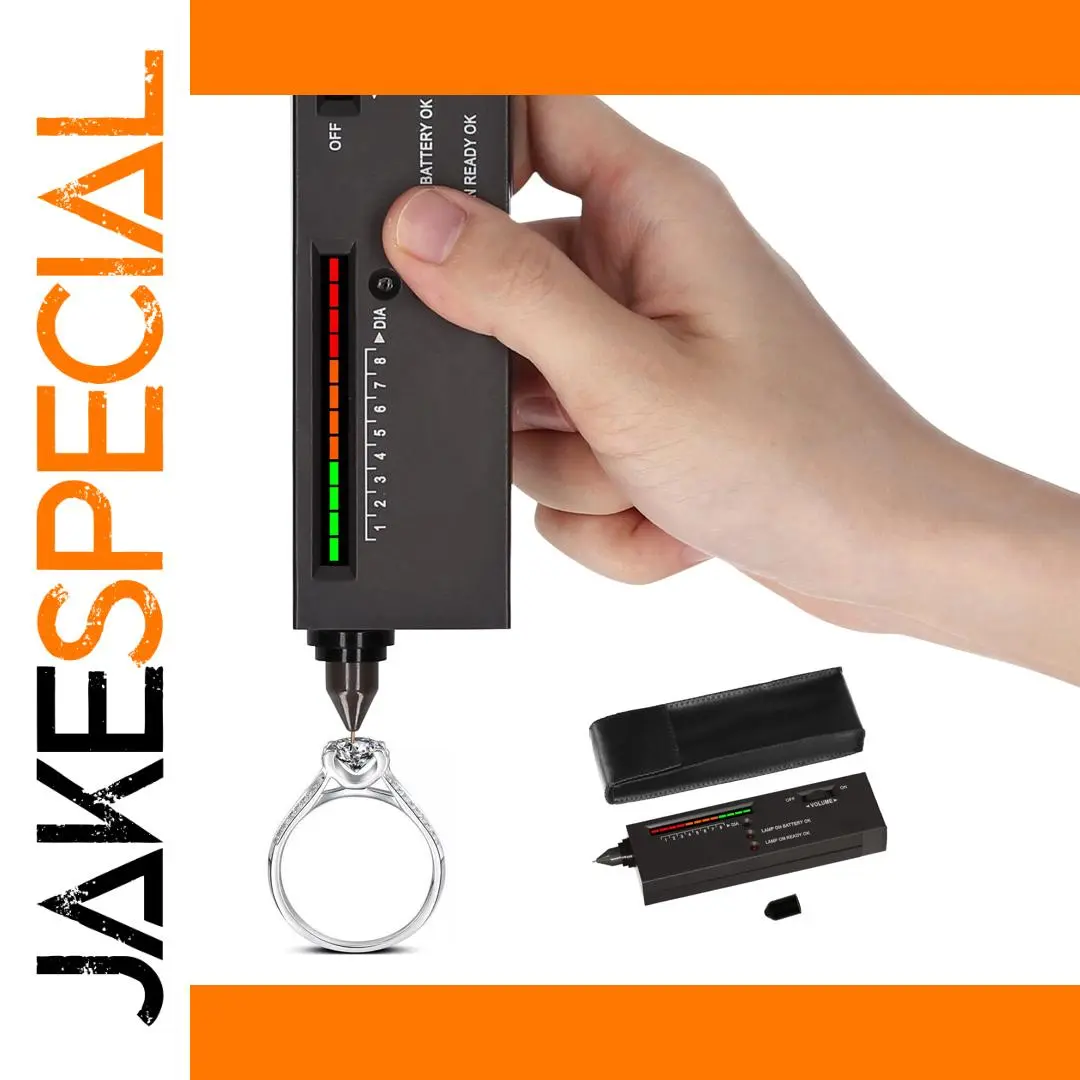 Jewelry Tester with Leather Case 1 Jewelry Tester with Leather Case