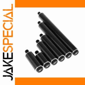 Carbon Fiber Billiard Cue Extension (Multiple Lengths)