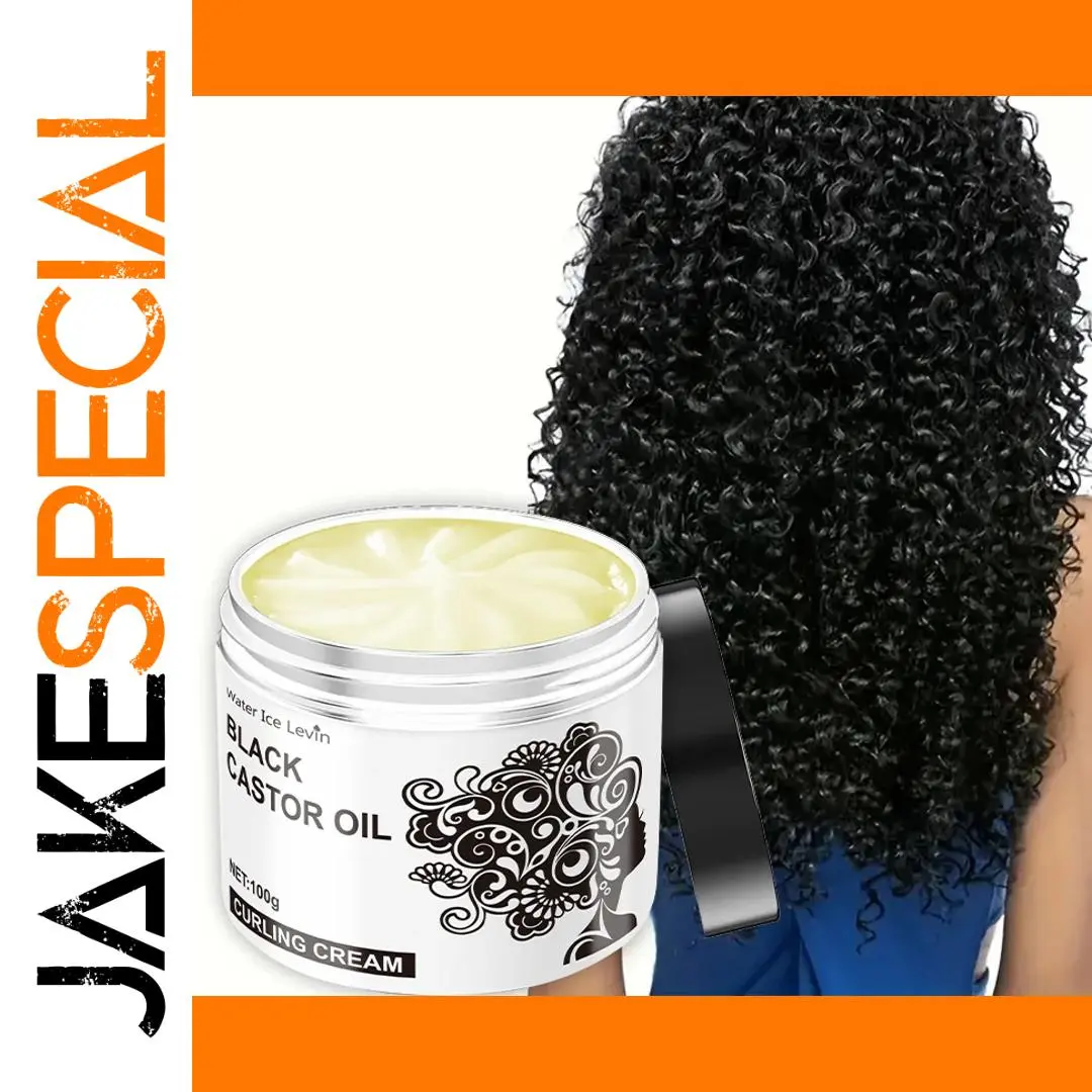 Water Ice Levin Black Castor Curling Cream 100g 1 Water Ice Levin Black Castor Curling Cream 100g