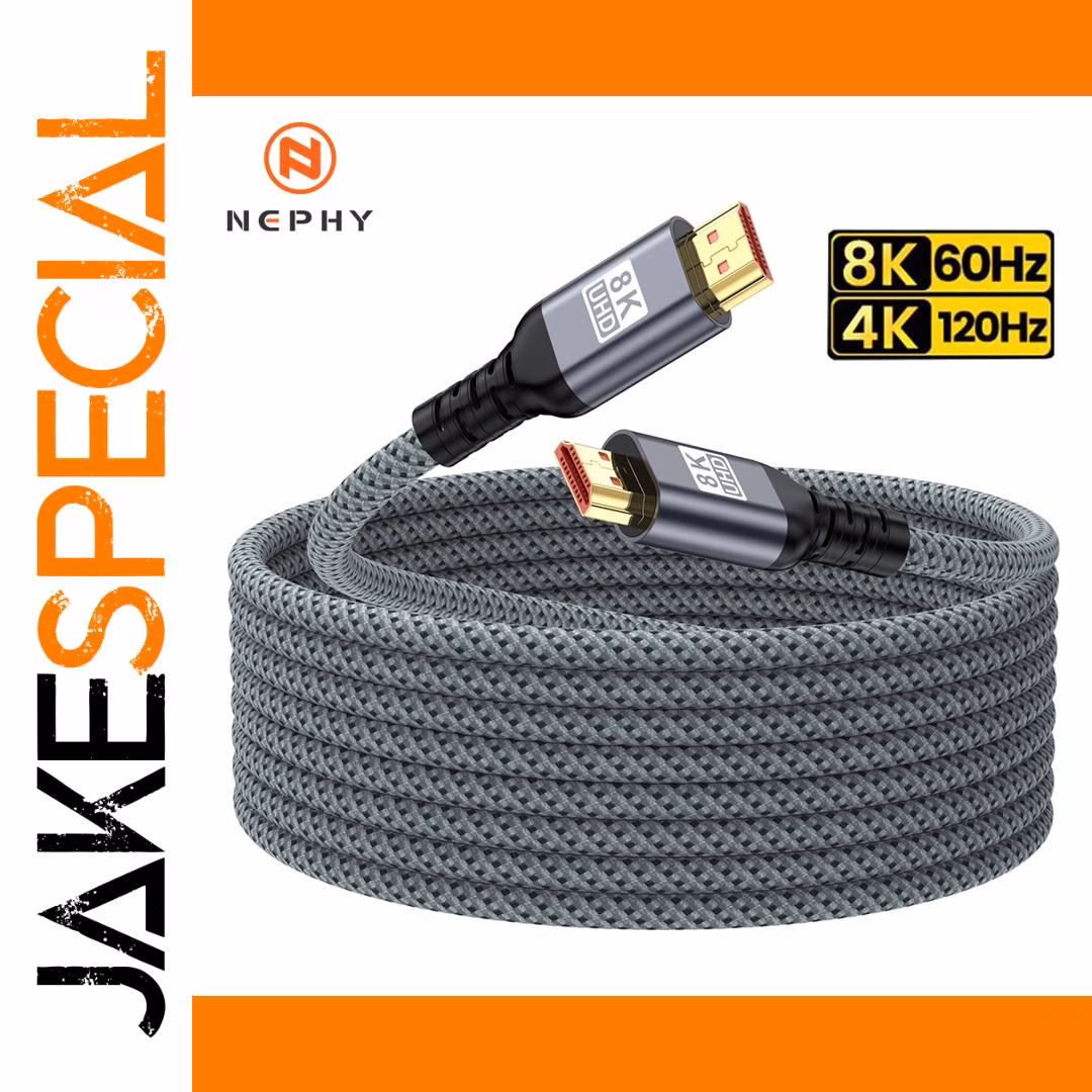 Premium HDMI 2.1 Cable for 8K & 4K Gaming 1 Premium HDMI 2.1 Cable for 8K & 4K Gaming