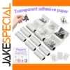 Transparent Self-Adhesive Thermal Paper Rolls 57mm