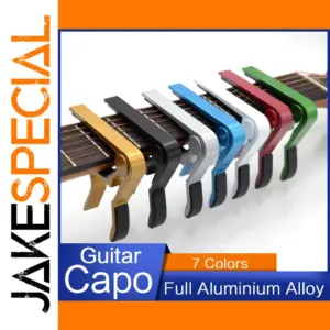 Vibrant Aluminum Guitar Capo for Most Guitars