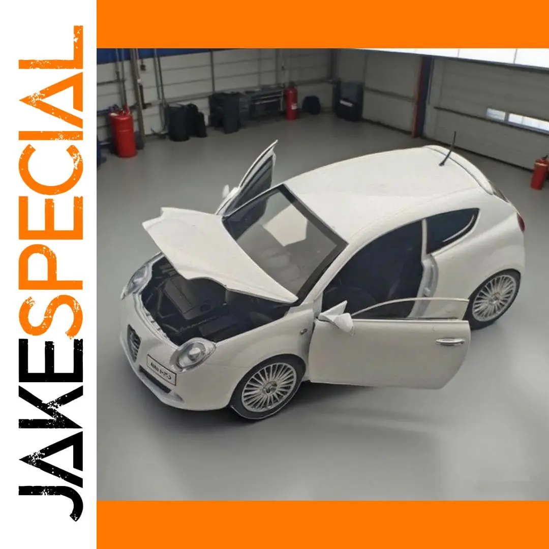 White Alfa Romeo MITO SUV Diecast Model 1:24 Scale 1 White Alfa Romeo MITO SUV Diecast Model 1:24 Scale