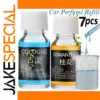 Natural Car Perfume Refills - Set of 7