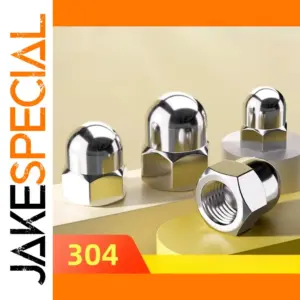 Stainless Steel Acorn Nuts Set (M3–M12)