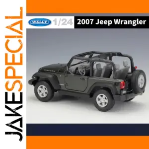 2007 Jeep Wrangler Rubicon Diecast Model 1:24 Scale