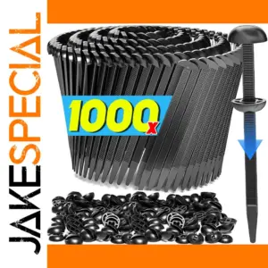 Heavy-Duty Nylon Cable Ties Set up to 50kg Strength