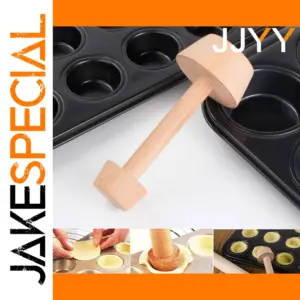 Wooden Egg Tart Mold for Baking