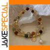 Vintage Double-Layer Beaded Bracelet for Women