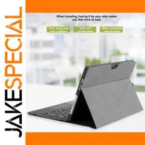 Bright Red Surface Pro Flip Cover Case for Models 4-7