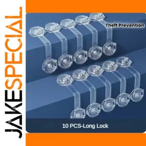 Transparent Child Safety Locks Set for Cabinets