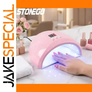 Pink UV LED Nail Dryer 36W with Infrared Sensor