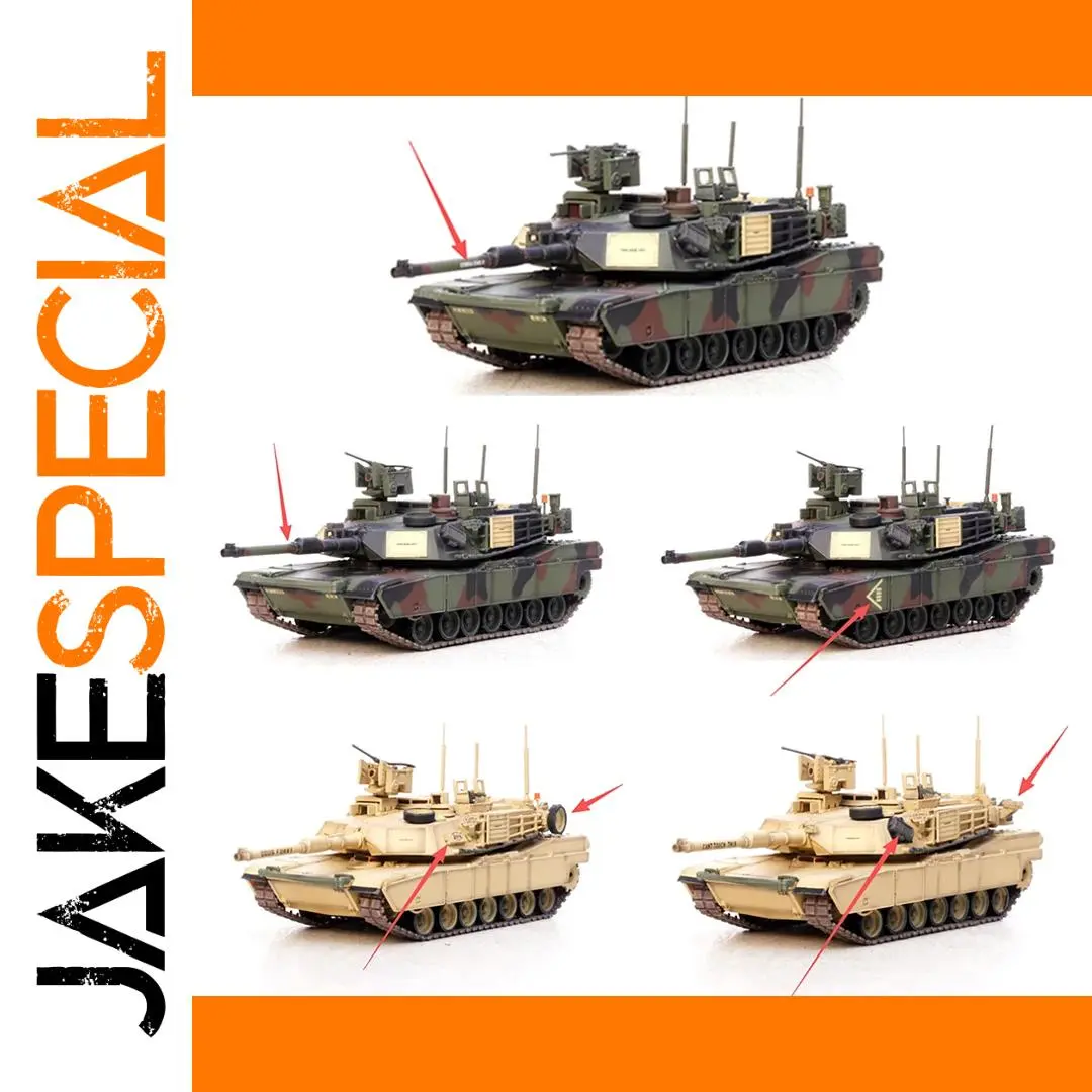 1/72 Scale Alloy M1A2 Tank Model Collection 1 1/72 Scale Alloy M1A2 Tank Model Collection