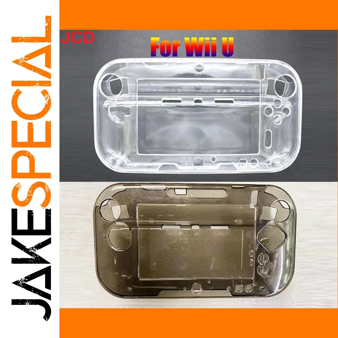 Clear Crystal Protective Case for Wii U Gamepad 1 Clear Crystal Protective Case for Wii U Gamepad