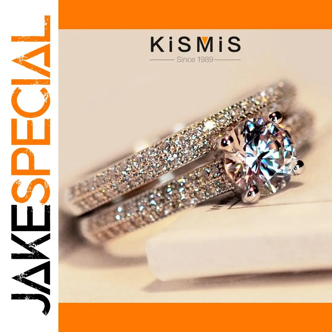 Elegant Wedding Ring Set with 1.25-Carat Centerstone 1 Elegant Wedding Ring Set with 1.25-Carat Centerstone