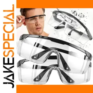 Safety Work Glasses Black or Blue Frame 15cm