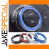 Hyundai Ix45 A/C Knob Trim Ring, Blue