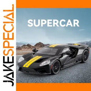 Diecast Alloy Ford GT Model Car 1:24 Scale