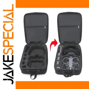 Black Hard-Shell Backpack for DJI NEO2