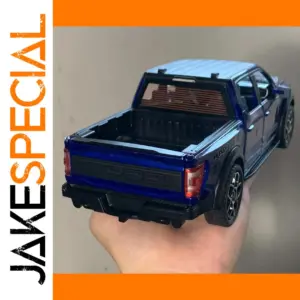 Blue Ford Raptor F150 Diecast Model 1:20 Scale