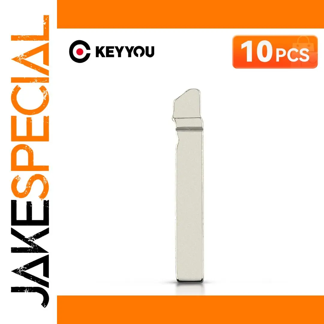 VW Skoda Key Blank Set 10 Copper Replacement Keys 1 VW Skoda Key Blank Set 10 Copper Replacement Keys