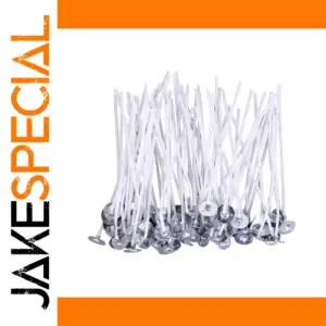 Pre-Waxed Smokeless Candle Wicks Set