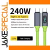 240W USB-C Charging & Data Cable with LED Display