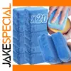 Blue Microfiber Car Wax Application Pads (Set of 2, 5, or 8)
