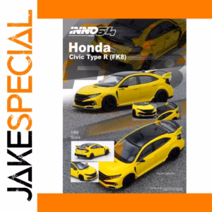 Vibrant Yellow Honda Civic Type R FK8 Model
