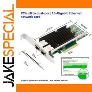 X540-T2 Dual Port 10GbE PCIe Network Card