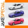 1/64 Scale Diecast Alloy Car Model in Vibrant Colors