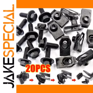 Automotive Fastener Set for Secure Panel Attachment