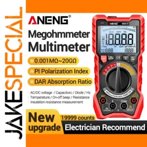 Digital Multimeter with True RMS and High Precision