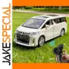 1:24 Scale White Hybrid MPV Diecast Model