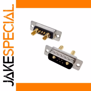 High-Current D-SUB Power Connector 20A–40A