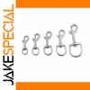 Marine-Grade Stainless Steel Swivel Snap Hooks Set