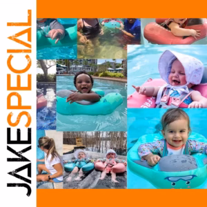 Kids' Car-Shaped Pool Float without Inflation