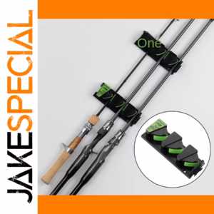 Wall-Mounted Fishing Rod Organizer