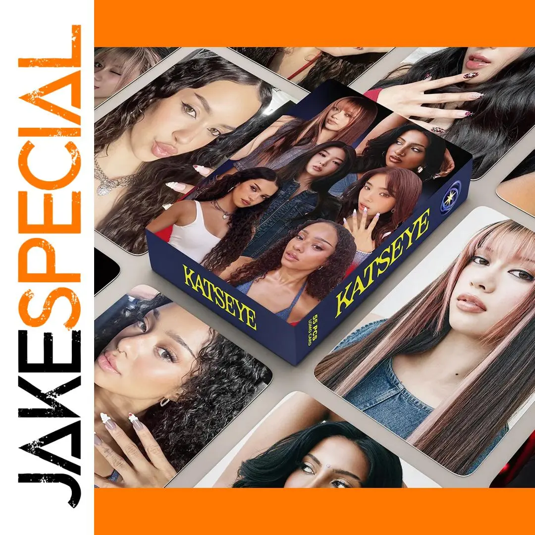 KATSEYE Female Idol Photocards Set of 55 1 KATSEYE Female Idol Photocards Set of 55