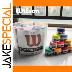 Wilson W-1 Tennis Overgrip Set, 15 or 30 Pieces