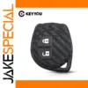 Carbon Silicone Remote Car Key Cover for Suzuki Vauxhall